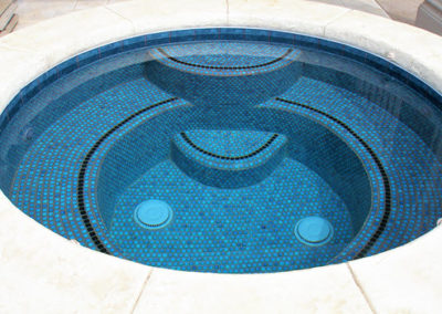 Custom Built Tile Spa