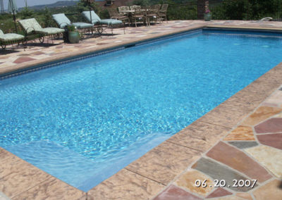 Luxury Swimming Pool Built in Castle Rock, CO