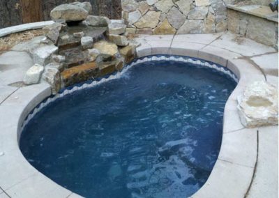 Custom Built Spa With Waterfall - Castle Rock, CO