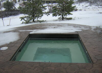 Custom Luxury Patio Spa - Douglas County, CO