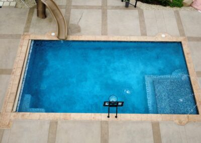 Custom Swimming Pool with Custom Slide - Longmont, CO