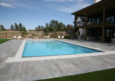 Custom Luxury Swimming Pool - Parker, CO