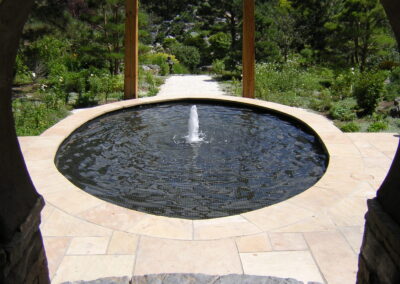 Custom Bubbler Water Feature - Douglas County, CO